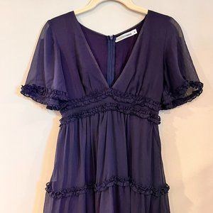 Hello Molly Blue Lace Dress